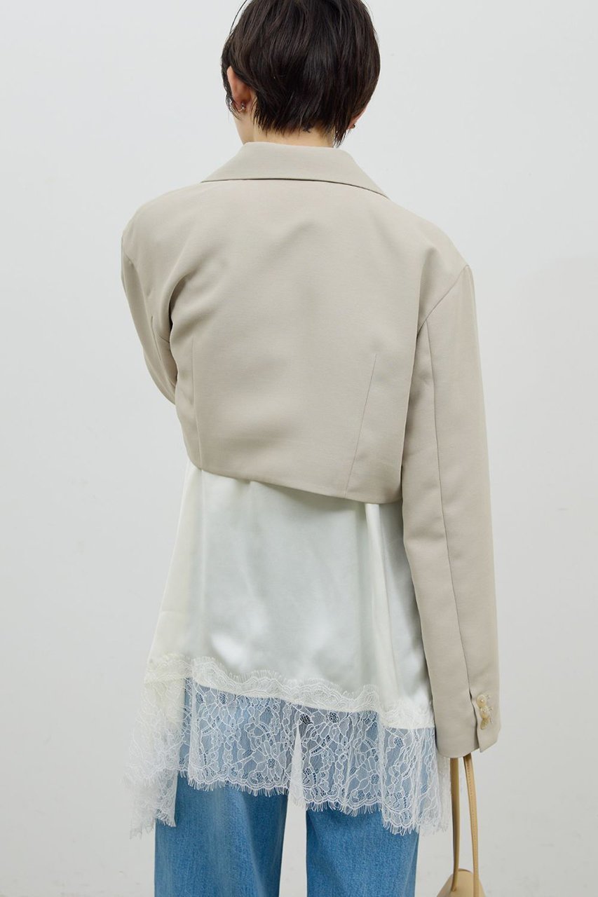 【ガリャルダガランテ/GALLARDAGALANTE】のクロップドジャケット 人気、トレンドファッション・服の通販 founy(ファニー) ファッション Fashion レディースファッション Fashion for Women アウター Coat / Outerwear Collection レディースジャケット・軽アウター Jackets クロップド Cropped, Short Length ジャケット Jacket, Outerwear トレンド Trend, Trending Now ベーシック Basic, Essential エレガント 上品 Elegant 再入荷 Restock / Back in Stock other-7|ID: prp329100004810954 ipo3291000000035361432