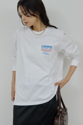 【ガリャルダガランテ/GALLARDAGALANTE】 【GOOD ROCK SPEED】USPSロングスリーブシャツ人気、トレンドファッション・服の通販 founy(ファニー) ファッション Fashion レディースファッション Fashion for Women トップス・カットソー Cut & Sew Tops シャツ・ブラウス・オフィスカジュアル Elegant Blouses & Button-Ups ロングTシャツ・Tシャツ Longline T-Shirts & Tees カットソー・ベーシックTシャツ Cut-and-Sewn Tops / Stretch Tees & Basics カットソー Cut and Sewn Top スリーブ Sleeve, Long Sleeve / Short Sleeve リラックス Relax, Relaxed Fit ロング Long, Long-Length エレガント 上品 Elegant |ID:prp329100004810956