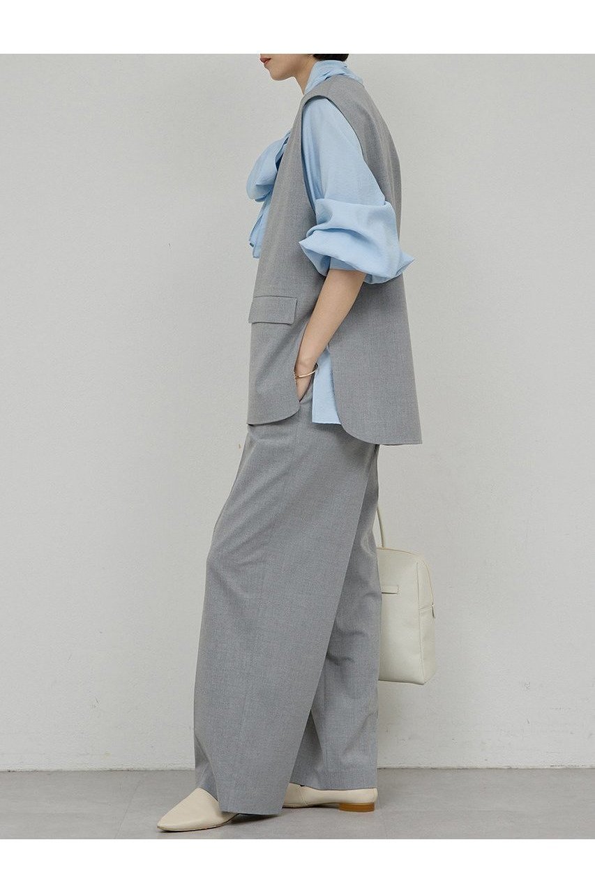 【ガリャルダガランテ/GALLARDAGALANTE】の【セットアップ対応】エラスティックパンツ 人気、トレンドファッション・服の通販 founy(ファニー) ファッション Fashion レディースファッション Fashion for Women セットアップ Matching Sets レディースパンツ・ボトムス Pants & Trousers / Bottoms パンツ Pants & Trousers おすすめ Recommended / Our Picks セットアップ Set-Up, Coordinated Outfit センター Center, Center Line ベスト Vest, Waistcoat エレガント 上品 Elegant 新作・新入荷 New Arrivals / New In other-3|ID: prp329100004810959 ipo3291000000034920844