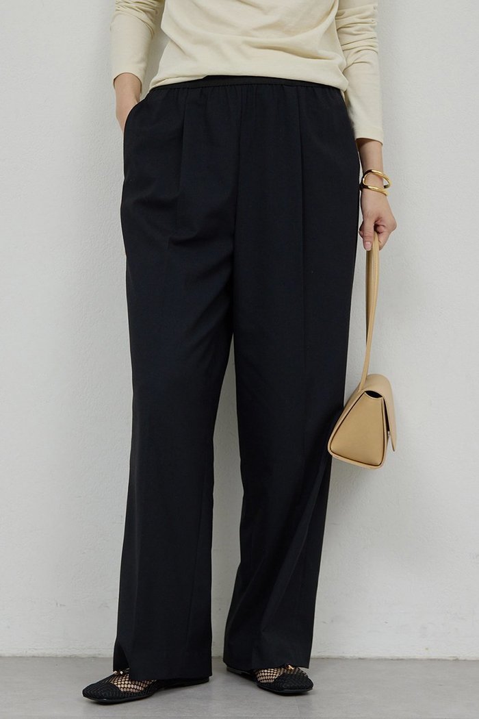 【ガリャルダガランテ/GALLARDAGALANTE】の【セットアップ対応】エラスティックパンツ インテリア・キッズ・メンズ・レディースファッション・服の通販 founy(ファニー) https://founy.com/ ファッション Fashion レディースファッション Fashion for Women セットアップ Matching Sets レディースパンツ・ボトムス Pants & Trousers / Bottoms パンツ Pants & Trousers おすすめ Recommended / Our Picks セットアップ Set-Up, Coordinated Outfit センター Center, Center Line ベスト Vest, Waistcoat エレガント 上品 Elegant |ID: prp329100004810959 ipo3291000000035943596