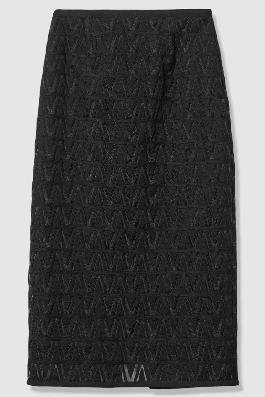 【アルアバイル/allureville】のクロッシェ風レーススカート インテリア・キッズ・メンズ・レディースファッション・服の通販 founy(ファニー) 　ファッション　Fashion　レディースファッション　Fashion for Women　スカート　Skirts　ロングスカート　Long Skirts / Maxi & Midi Skirts　2026年　2026　オーガンジー　Organza Fabric　コンパクト　Compact, Small Size　ジャケット　Jacket, Outerwear　スウェット / スエット　Sweatshirt, Sweatwear　スリット　Slit, Slit Detail　パーティ　Party, Party Style　フォーマル　Formal, Dressy　レース　Lace, Lace Fabric　ロング　Long, Long-Length　夏　Summer　春　Spring　S/S・春夏　SS, Spring/Summer, Warm Season　ブラック|ID: prp329100004810963 ipo3291000000035807921