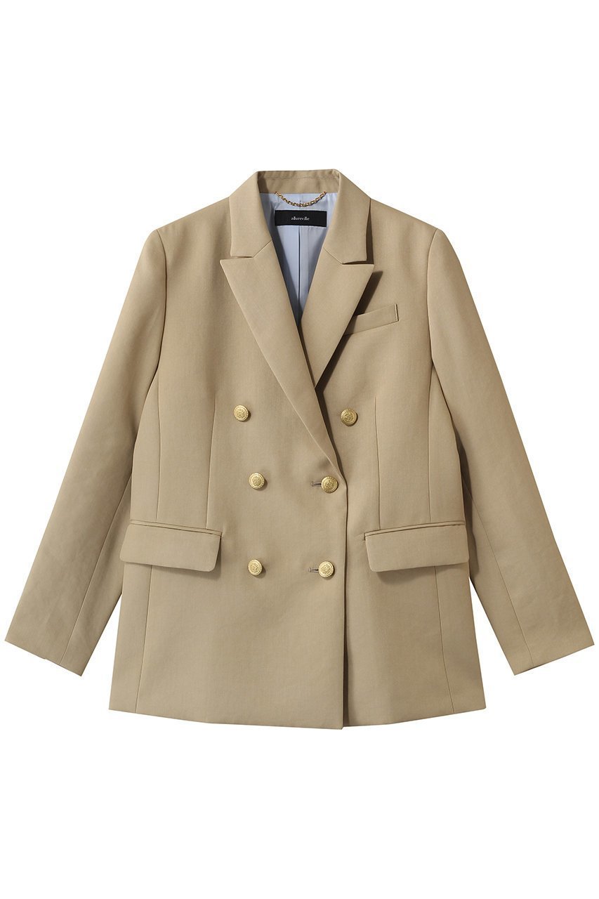 【アルアバイル/allureville】のマットクロスダブルジャケット インテリア・キッズ・メンズ・レディースファッション・服の通販 founy(ファニー) ファッション Fashion レディースファッション Fashion for Women アウター Coat / Outerwear Collection レディースジャケット・軽アウター Jackets クール Cool, Chic ジャケット Jacket, Outerwear 今季 This Season, Current Season ベージュ|ID: prp329100004810965 ipo3291000000035879192
