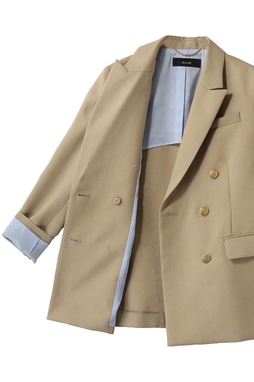 【アルアバイル/allureville】のマットクロスダブルジャケット 人気、トレンドファッション・服の通販 founy(ファニー) ファッション Fashion レディースファッション Fashion for Women アウター Coat / Outerwear Collection レディースジャケット・軽アウター Jackets クール Cool, Chic ジャケット Jacket, Outerwear 今季 This Season, Current Season other-6|ID: prp329100004810965 ipo3291000000036425864