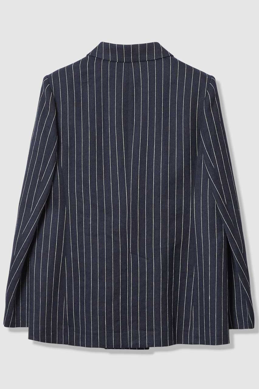 【アルアバイル/allureville】のリネンストライプダブルジャケット 人気、トレンドファッション・服の通販 founy(ファニー) ファッション Fashion レディースファッション Fashion for Women アウター Coat / Outerwear Collection レディースジャケット・軽アウター Jackets 2026年 2026 ジャケット Jacket, Outerwear スペシャル Special, Limited Edition 夏 Summer 春 Spring S/S・春夏 SS, Spring/Summer, Warm Season other-2|ID: prp329100004810966 ipo3291000000034920903