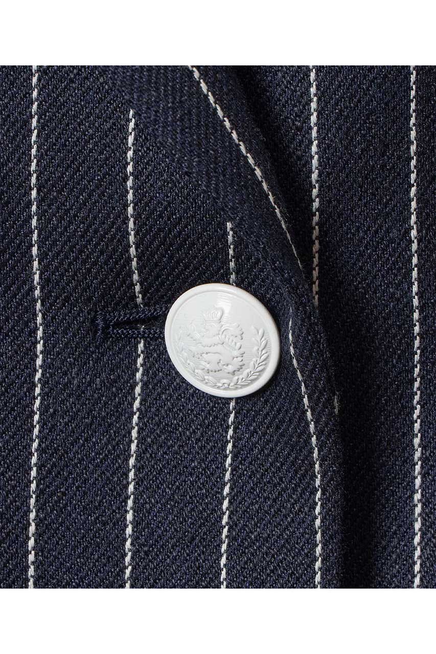 【アルアバイル/allureville】のリネンストライプダブルジャケット 人気、トレンドファッション・服の通販 founy(ファニー) ファッション Fashion レディースファッション Fashion for Women アウター Coat / Outerwear Collection レディースジャケット・軽アウター Jackets ジャケット Jacket, Outerwear スペシャル Special, Limited Edition other-3|ID: prp329100004810966 ipo3291000000036159884