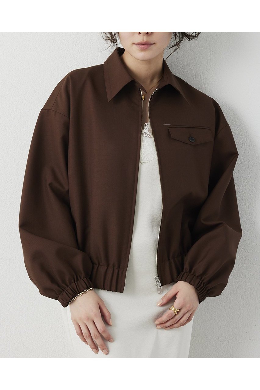 【ウィムガゼット/Whim Gazette】の平織りジップブルゾン 人気、トレンドファッション・服の通販 founy(ファニー) ファッション Fashion レディースファッション Fashion for Women アウター Coat / Outerwear Collection レディースジャケット・軽アウター Jackets ブルゾンジャケット・スポーティアウター Blouson Jackets 2026年 2026 おすすめ Recommended / Our Picks シンプル Simple, Minimal ジップ Zip, Zipper ジャケット Jacket, Outerwear セットアップ Set-Up, Coordinated Outfit バランス Balance, Style Balance ブルゾン Blouson, Bomber Jacket エレガント 上品 Elegant 夏 Summer 春 Spring S/S・春夏 SS, Spring/Summer, Warm Season other-1|ID: prp329100004810972 ipo3291000000034920939