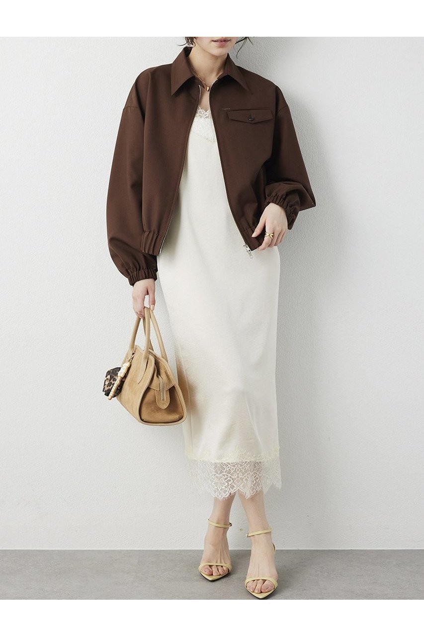 【ウィムガゼット/Whim Gazette】の平織りジップブルゾン 人気、トレンドファッション・服の通販 founy(ファニー) ファッション Fashion レディースファッション Fashion for Women アウター Coat / Outerwear Collection レディースジャケット・軽アウター Jackets ブルゾンジャケット・スポーティアウター Blouson Jackets 2026年 2026 おすすめ Recommended / Our Picks シンプル Simple, Minimal ジップ Zip, Zipper ジャケット Jacket, Outerwear セットアップ Set-Up, Coordinated Outfit バランス Balance, Style Balance ブルゾン Blouson, Bomber Jacket エレガント 上品 Elegant 夏 Summer 春 Spring S/S・春夏 SS, Spring/Summer, Warm Season other-4|ID: prp329100004810972 ipo3291000000034920947