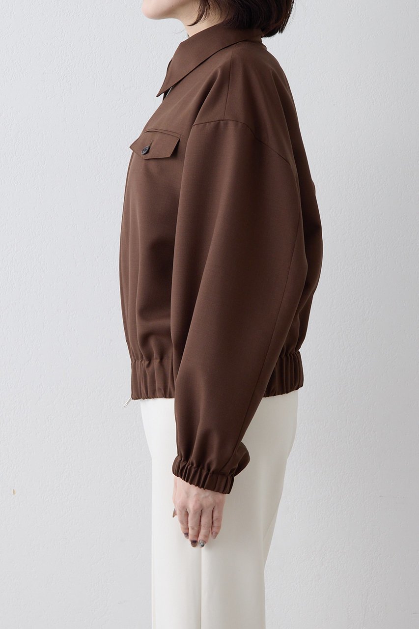 【ウィムガゼット/Whim Gazette】の平織りジップブルゾン 人気、トレンドファッション・服の通販 founy(ファニー) ファッション Fashion レディースファッション Fashion for Women アウター Coat / Outerwear Collection レディースジャケット・軽アウター Jackets ブルゾンジャケット・スポーティアウター Blouson Jackets 2026年 2026 おすすめ Recommended / Our Picks シンプル Simple, Minimal ジップ Zip, Zipper ジャケット Jacket, Outerwear セットアップ Set-Up, Coordinated Outfit バランス Balance, Style Balance ブルゾン Blouson, Bomber Jacket エレガント 上品 Elegant 夏 Summer 春 Spring S/S・春夏 SS, Spring/Summer, Warm Season other-6|ID: prp329100004810972 ipo3291000000034920950