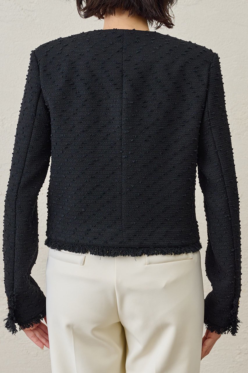 【ウィムガゼット/Whim Gazette】のネップツイードリボンジャケット 人気、トレンドファッション・服の通販 founy(ファニー) ファッション Fashion レディースファッション Fashion for Women アウター Coat / Outerwear Collection レディースジャケット・軽アウター Jackets 2026年 2026 おすすめ Recommended / Our Picks エレガント 上品 Elegant コンパクト Compact, Small Size ジャケット Jacket, Outerwear セットアップ Set-Up, Coordinated Outfit ツイード Twill, Twill Weave ネップ Nepp, Slub Yarn フリンジ Fringe, Tassel リボン Ribbon, Bow 夏 Summer 春 Spring S/S・春夏 SS, Spring/Summer, Warm Season other-8|ID: prp329100004810974 ipo3291000000034920965