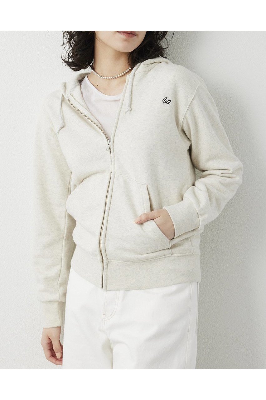 【ウィムガゼット/Whim Gazette】のロゴ刺繍パーカー インテリア・キッズ・メンズ・レディースファッション・服の通販 founy(ファニー) ファッション Fashion レディースファッション Fashion for Women トップス・カットソー Cut & Sew Tops シャツ・ブラウス・オフィスカジュアル Elegant Blouses & Button-Ups レディースパーカー・カジュアルフーディー Casual Hoodies & Sweatshirts ロングTシャツ・Tシャツ Longline T-Shirts & Tees スウェット・クルーネックトップス Sweatshirts & Crewnecks / Relaxed Fit Sweat Tops カットソー・ベーシックTシャツ Cut-and-Sewn Tops / Stretch Tees & Basics 2026年 2026 インナー Innerwear コンパクト Compact, Small Size ジャケット Jacket, Outerwear バランス Balance, Style Balance パーカー Hoodie, Parka 夏 Summer 春 Spring S/S・春夏 SS, Spring/Summer, Warm Season エクリュ|ID: prp329100004810976 ipo3291000000034920967