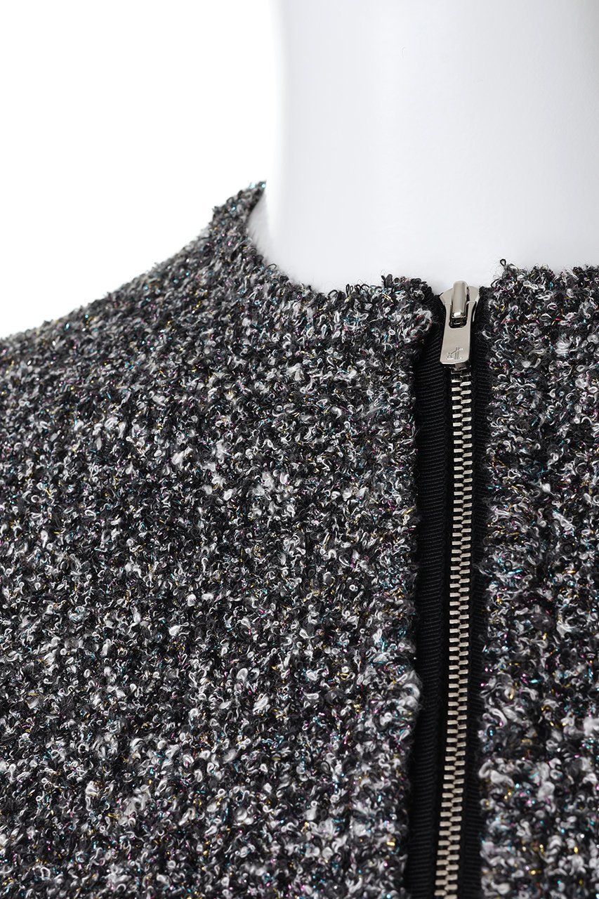 【デパリエ/DEPAREILLE】のツイードライクニットカーディガン 人気、トレンドファッション・服の通販 founy(ファニー) 　ファッション　Fashion　レディースファッション　Fashion for Women　トップス・カットソー　Cut & Sew Tops　ニット　Knit Tops & Sweaters　カーディガン・羽織り　Layered Style Cardigans　2026年　2026　カーディガン　Cardigan, Knitwear　クラシカル　Classical, Vintage-Inspired　クラシック　Classic, Timeless Style　コンパクト　Compact, Small Size　ツイード　Twill, Twill Weave　トレンド　Trend, Trending Now　夏　Summer　春　Spring　S/S・春夏　SS, Spring/Summer, Warm Season　other-6|ID: prp329100004810979 ipo3291000000034921005