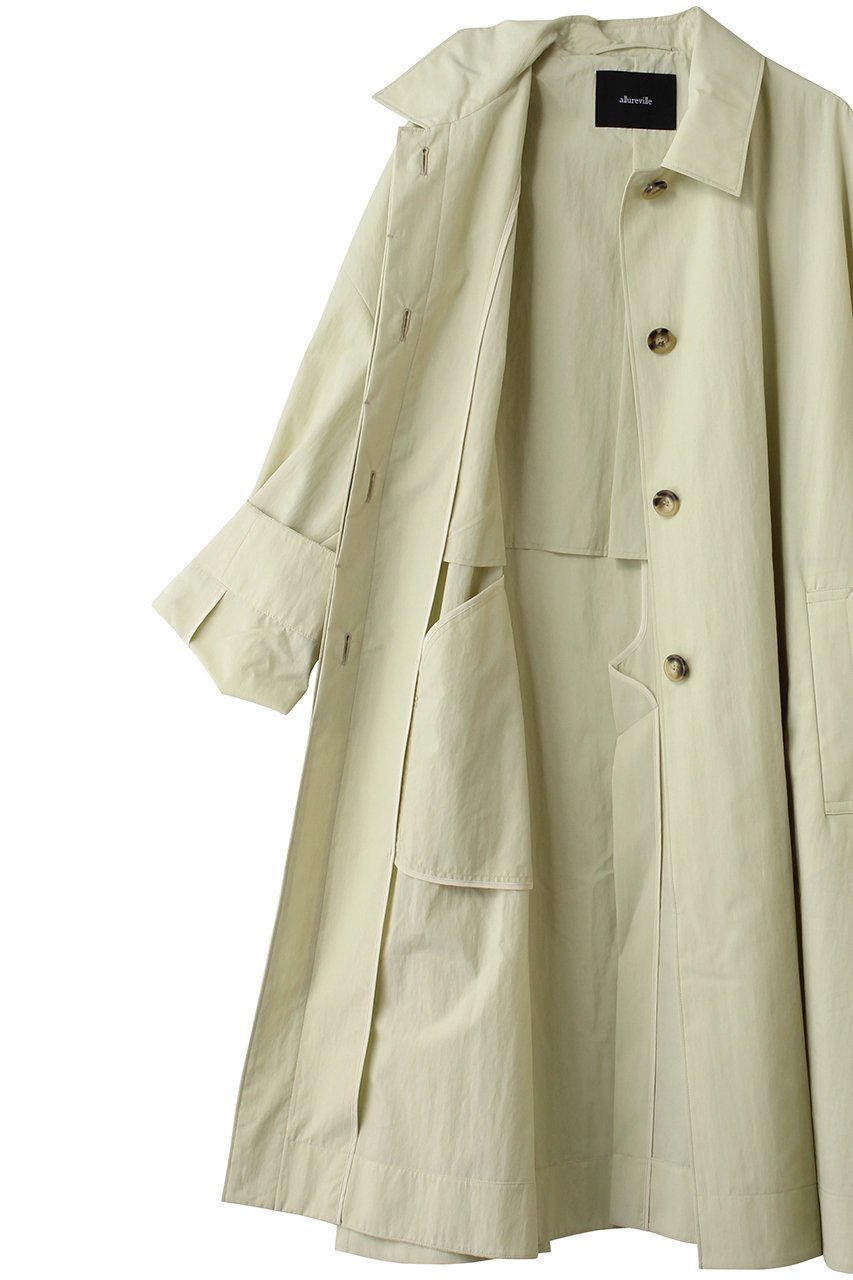 【アルアバイル/allureville】のステンカラーフレアコート 人気、トレンドファッション・服の通販 founy(ファニー) 　ファッション　Fashion　レディースファッション　Fashion for Women　アウター　Coat / Outerwear Collection　コート・ロングコート・ピーコート　Long Coats, Peacoats & More　ドレープ　Drape, Draping Fabric　ロング　Long, Long-Length　other-6|ID: prp329100004810983 ipo3291000000036524223