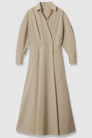 【アルアバイル/allureville】のラップライクシャツワンピース 人気、トレンドファッション・服の通販 founy(ファニー) ファッション Fashion レディースファッション Fashion for Women ワンピース Dresses シャツワンピース / 1枚で着映えコーデ Shirt Dresses チュニック Tunic Tops & Dresses 2026年 2026 チュニック Tunic, Long Top ドレス Dress, One-Piece フォルム Silhouette, Form ラップ Wrap, Wrap Design ロング Long, Long-Length エレガント 上品 Elegant 夏 Summer 春 Spring S/S・春夏 SS, Spring/Summer, Warm Season |ID:prp329100004810989