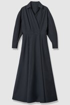 【アルアバイル/allureville】のラップライクシャツワンピース ネイビー|ID: prp329100004810989 ipo3291000000034921068