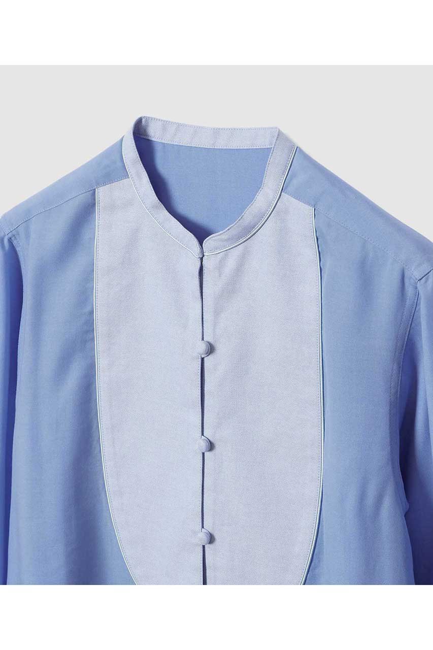 【アルアバイル/allureville】のボイルブザムシャツ 人気、トレンドファッション・服の通販 founy(ファニー) ファッション Fashion レディースファッション Fashion for Women トップス・カットソー Cut & Sew Tops シャツ・ブラウス・オフィスカジュアル Elegant Blouses & Button-Ups 2026年 2026 なめらか Smooth, Silky Texture カフス Cuff Design シルク Silk, 100% Silk ジャケット Jacket, Outerwear スリーブ Sleeve, Long Sleeve / Short Sleeve ドッキング Docking, Mixed Material ドレス Dress, One-Piece パイピング Piping, Trim Design メンズ Men's, Menswear ロング Long, Long-Length エレガント 上品 Elegant 夏 Summer 春 Spring S/S・春夏 SS, Spring/Summer, Warm Season other-3|ID: prp329100004810997 ipo3291000000034921127