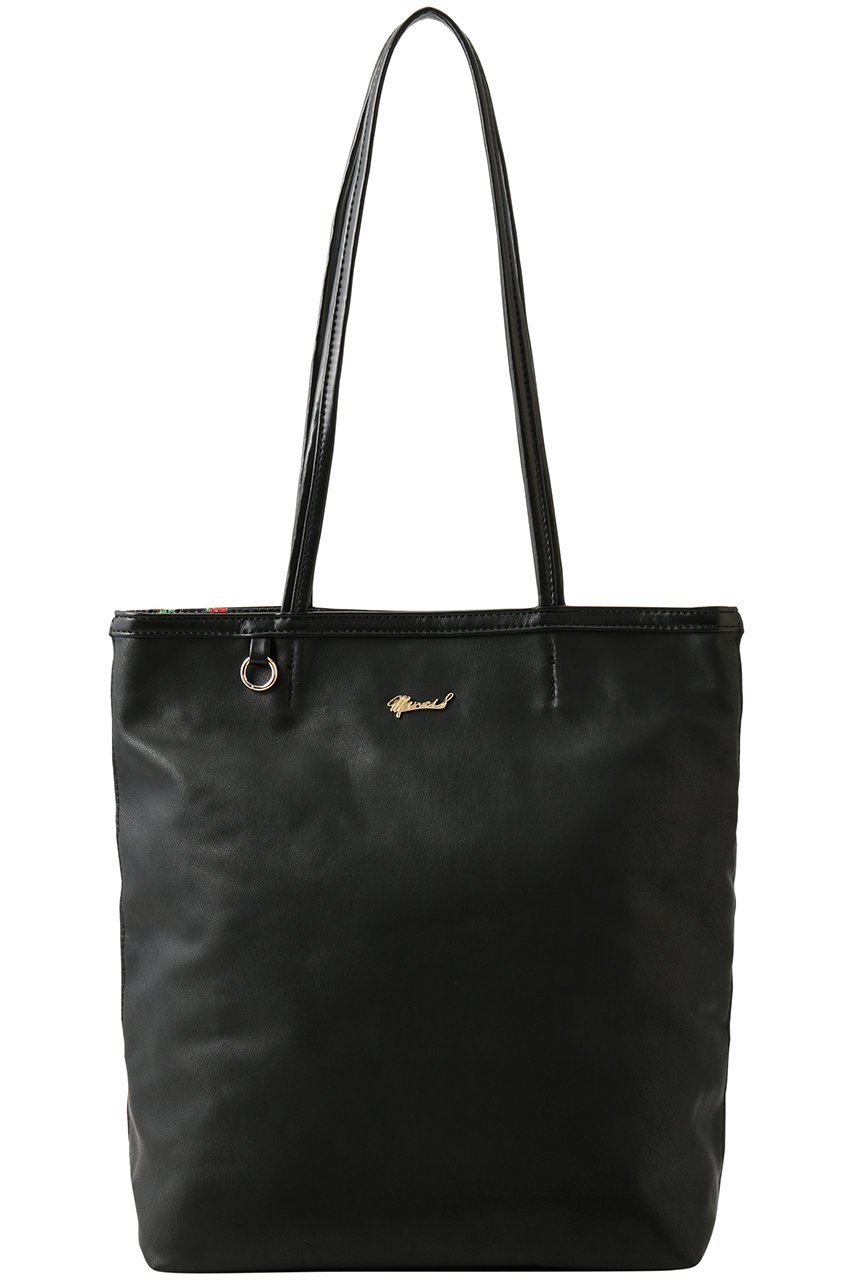 【ミュベール/MUVEIL】のairlistコラボ縦長トートバッグ インテリア・キッズ・メンズ・レディースファッション・服の通販 founy(ファニー) 　ファッション　Fashion　レディースファッション　Fashion for Women　バッグ　Bags　2026年　2026　コラボ　Collaboration, Collab　スペシャル　Special, Limited Edition　チャーム　Charm, Pendant　ポケット　Pocket, Pocket Detail　夏　Summer　春　Spring　S/S・春夏　SS, Spring/Summer, Warm Season　無地　Plain, Solid Color　ブラック|ID: prp329100004811948 ipo3291000000035318265