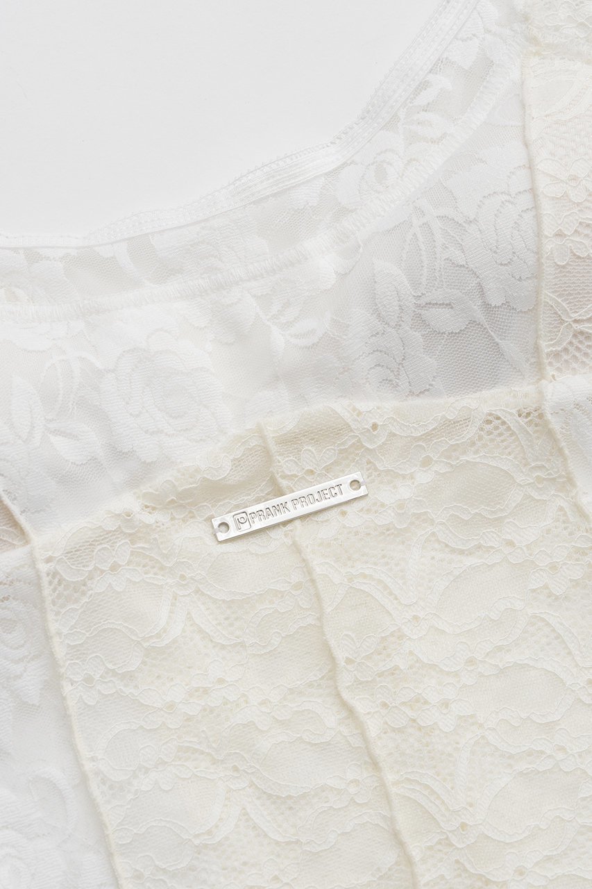 【プランク プロジェクト/PRANK PROJECT】のカップインレースキャミ 人気、トレンドファッション・服の通販 founy(ファニー) 　ファッション　Fashion　レディースファッション　Fashion for Women　トップス・カットソー　Cut & Sew Tops　キャミソール&ノースリーブ　Camisoles & Sleeveless Tops　シャツ・ブラウス・オフィスカジュアル　Elegant Blouses & Button-Ups　ロングTシャツ・Tシャツ　Longline T-Shirts & Tees　カットソー・ベーシックTシャツ　Cut-and-Sewn Tops / Stretch Tees & Basics　おすすめ　Recommended / Our Picks　インナー　Innerwear　キャミソール　Camisole, Spaghetti Strap Top　ジャケット　Jacket, Outerwear　ストレッチ　Stretch, Stretchy Fabric　タンク　Tank Top, Sleeveless Top　フィット　Fit, Slim Fit　レース　Lace, Lace Fabric　新作・新入荷　New Arrivals / New In　other-2|ID: prp329100004811950 ipo3291000000034930730