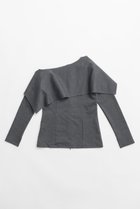 【プランク プロジェクト/PRANK PROJECT】のスリットネックカバートップ 人気、トレンドファッション・服の通販 founy(ファニー) ファッション Fashion レディースファッション Fashion for Women スカート Skirts ロングスカート Long Skirts / Maxi & Midi Skirts オケージョン Occasion Wear カットソー Cut and Sewn Top ストレッチ Stretch, Stretchy Fabric バランス Balance, Style Balance フィット Fit, Slim Fit フォルム Silhouette, Form ロング Long, Long-Length ワイド Wide, Wide Fit 新作・新入荷 New Arrivals / New In thumbnail GRY(グレー)|ID: prp329100004811951 ipo3291000000034930739