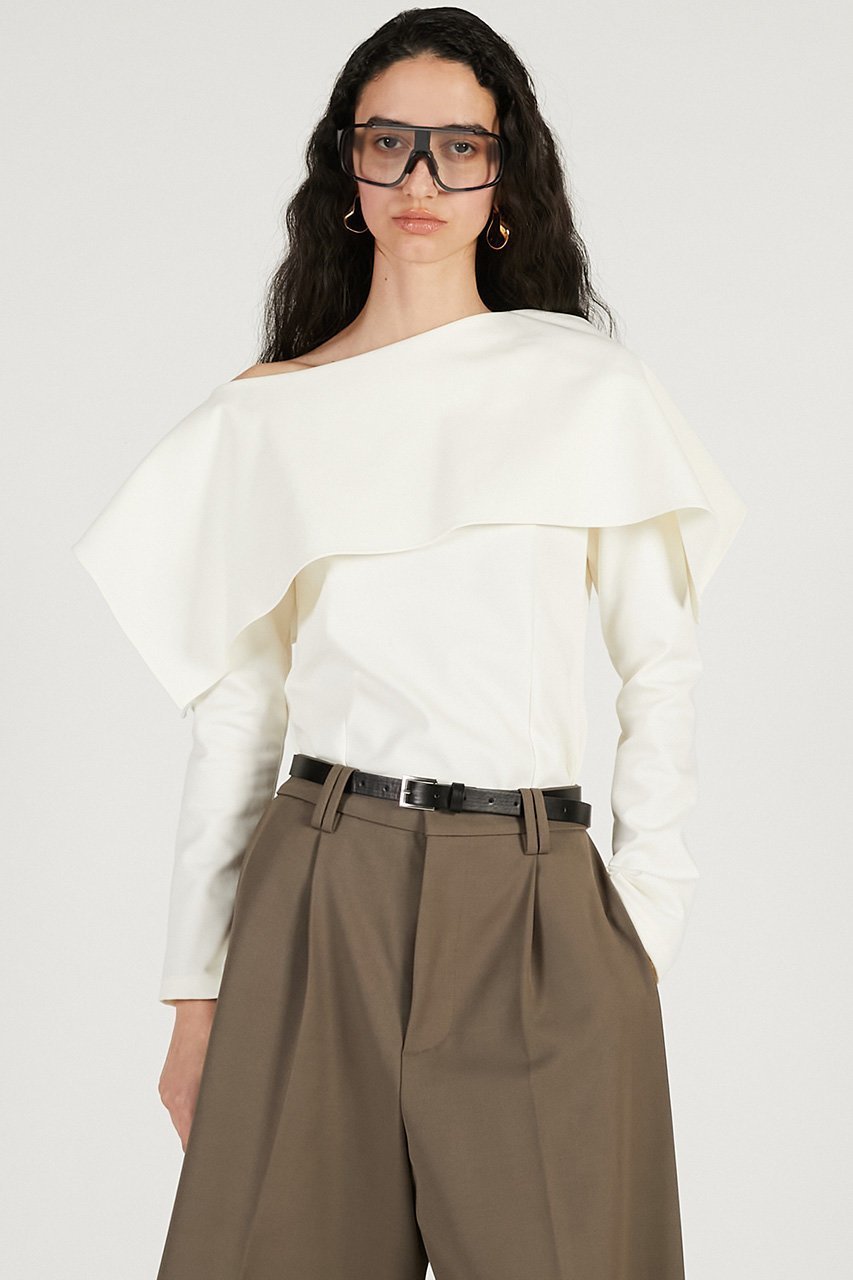 【プランク プロジェクト/PRANK PROJECT】のスリットネックカバートップ 人気、トレンドファッション・服の通販 founy(ファニー) ファッション Fashion レディースファッション Fashion for Women スカート Skirts ロングスカート Long Skirts / Maxi & Midi Skirts オケージョン Occasion Wear カットソー Cut and Sewn Top ストレッチ Stretch, Stretchy Fabric バランス Balance, Style Balance フィット Fit, Slim Fit フォルム Silhouette, Form ロング Long, Long-Length ワイド Wide, Wide Fit other-8|ID: prp329100004811951 ipo3291000000035318283