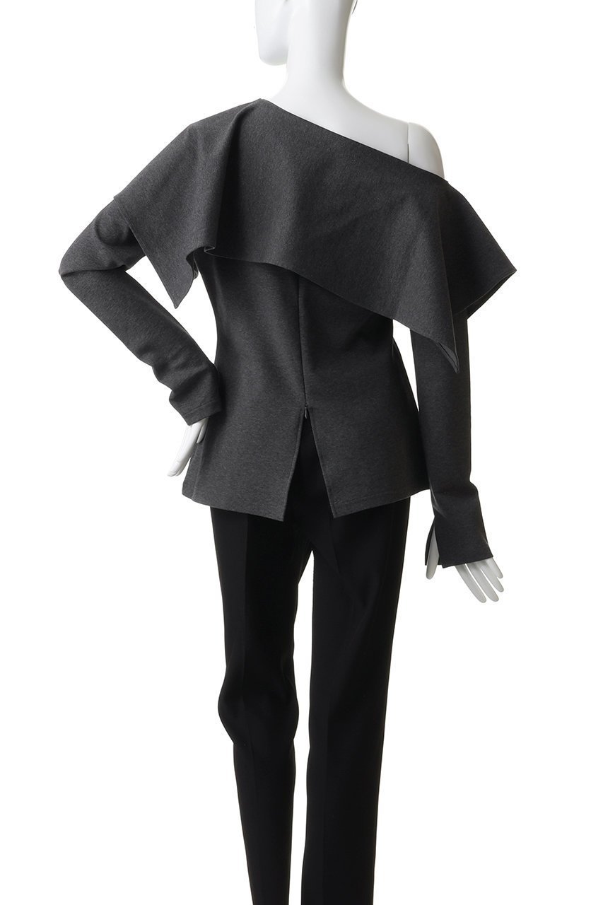 【プランク プロジェクト/PRANK PROJECT】のスリットネックカバートップ 人気、トレンドファッション・服の通販 founy(ファニー) 　ファッション　Fashion　レディースファッション　Fashion for Women　スカート　Skirts　ロングスカート　Long Skirts / Maxi & Midi Skirts　オケージョン　Occasion Wear　カットソー　Cut and Sewn Top　ストレッチ　Stretch, Stretchy Fabric　バランス　Balance, Style Balance　フィット　Fit, Slim Fit　フォルム　Silhouette, Form　ロング　Long, Long-Length　ワイド　Wide, Wide Fit　other-7|ID: prp329100004811951 ipo3291000000036370769