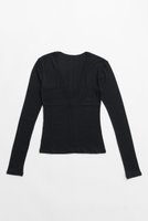 【プランク プロジェクト/PRANK PROJECT】のディープVネックトップ 人気、トレンドファッション・服の通販 founy(ファニー) ファッション Fashion レディースファッション Fashion for Women スカート Skirts ロングスカート Long Skirts / Maxi & Midi Skirts フィット Fit, Slim Fit ロング Long, Long-Length 新作・新入荷 New Arrivals / New In |ID:prp329100004811953