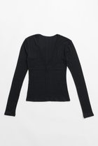 【プランク プロジェクト/PRANK PROJECT】のディープVネックトップ BLK(ブラック)|ID: prp329100004811953 ipo3291000000034930760