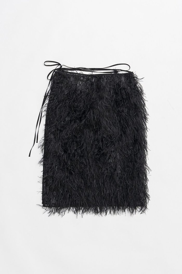 【プランク プロジェクト/PRANK PROJECT】のシアーフェザーラップスカート インテリア・キッズ・メンズ・レディースファッション・服の通販 founy(ファニー) https://founy.com/ ファッション Fashion レディースファッション Fashion for Women スカート Skirts ロングスカート Long Skirts / Maxi & Midi Skirts シアー Sheer, See-Through ロング Long, Long-Length 新作・新入荷 New Arrivals / New In |ID: prp329100004811954 ipo3291000000034930770