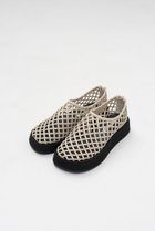 【プランク プロジェクト/PRANK PROJECT】のプラットフォームメッシュシューズ 人気、トレンドファッション・服の通販 founy(ファニー) ファッション Fashion レディースファッション Fashion for Women シュシュ&ヘアアクセ/ヘアアレンジ Scrunchies & Hair Accessories シューズ Shoes, Footwear トレンド Trend, Trending Now フラット Flat, Flat Shoes メッシュ Mesh, Net Fabric 新作・新入荷 New Arrivals / New In thumbnail IVR(アイボリー)|ID: prp329100004811957 ipo3291000000034930799