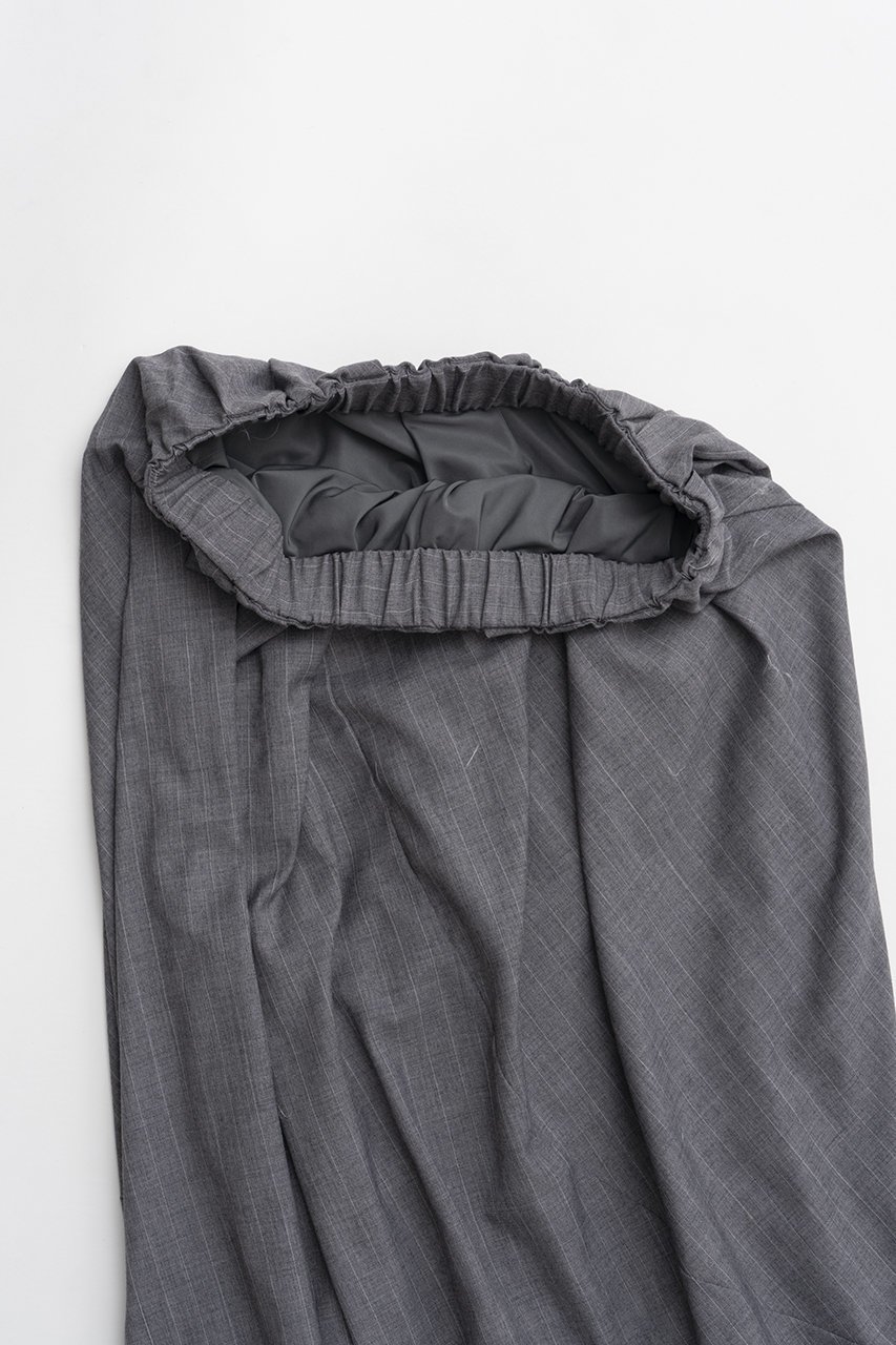 【プランク プロジェクト/PRANK PROJECT】のツイストミディスカート 人気、トレンドファッション・服の通販 founy(ファニー) 　ファッション　Fashion　レディースファッション　Fashion for Women　スカート　Skirts　ロングスカート　Long Skirts / Maxi & Midi Skirts　おすすめ　Recommended / Our Picks　アシンメトリー　Asymmetrical Style　エアリー　Airy Texture　シアー　Sheer, See-Through　シンプル　Simple, Minimal　ジャケット　Jacket, Outerwear　ソックス　Socks, Hosiery　ツイスト　Tweed, Tweed Fabric　バランス　Balance, Style Balance　ロング　Long, Long-Length　軽量　Lightweight, Ultra Light　other-3|ID: prp329100004811959 ipo3291000000036023127