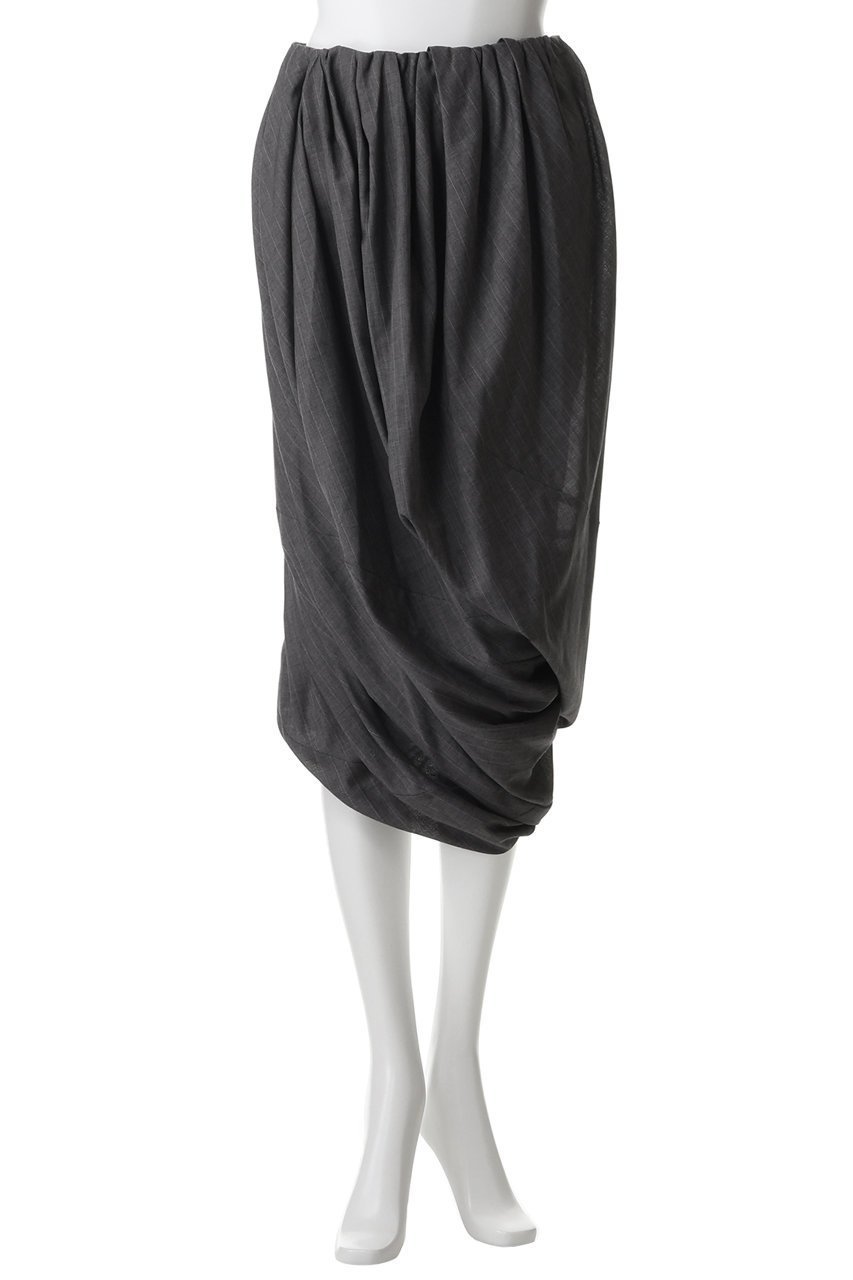 【プランク プロジェクト/PRANK PROJECT】のツイストミディスカート 人気、トレンドファッション・服の通販 founy(ファニー) 　ファッション　Fashion　レディースファッション　Fashion for Women　スカート　Skirts　ロングスカート　Long Skirts / Maxi & Midi Skirts　おすすめ　Recommended / Our Picks　アシンメトリー　Asymmetrical Style　エアリー　Airy Texture　シアー　Sheer, See-Through　シンプル　Simple, Minimal　ジャケット　Jacket, Outerwear　ソックス　Socks, Hosiery　ツイスト　Tweed, Tweed Fabric　バランス　Balance, Style Balance　ロング　Long, Long-Length　軽量　Lightweight, Ultra Light　other-2|ID: prp329100004811959 ipo3291000000036863045