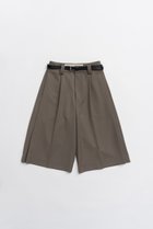 【プランク プロジェクト/PRANK PROJECT】のベルテッドハーフパンツ MOC(モカ)|ID: prp329100004811960 ipo3291000000034930824