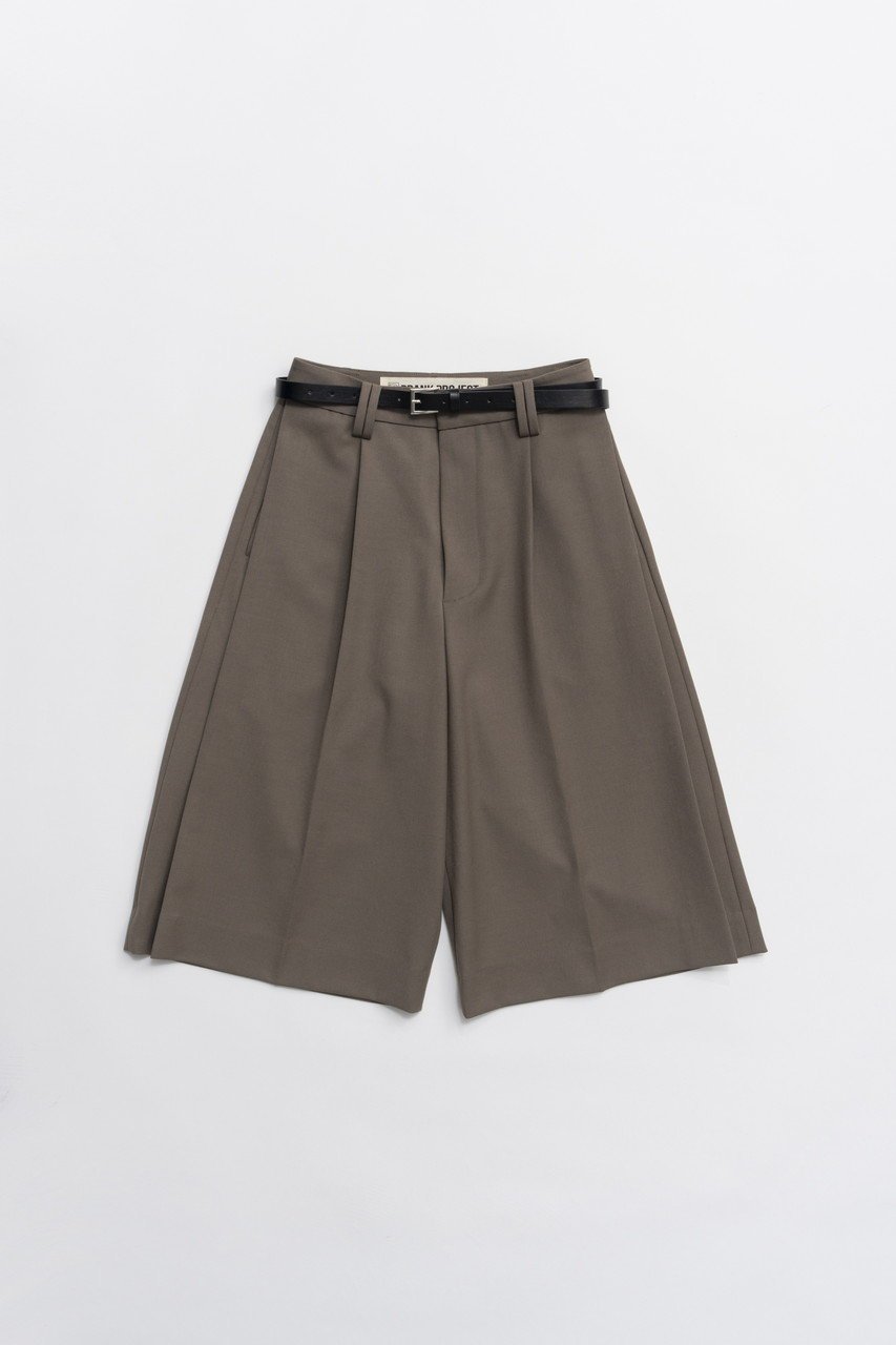 【プランク プロジェクト/PRANK PROJECT】のベルテッドハーフパンツ インテリア・キッズ・メンズ・レディースファッション・服の通販 founy(ファニー) 　ファッション　Fashion　レディースファッション　Fashion for Women　パンツ　Pants & Trousers　ショートパンツ・ハーフパンツ　High-Waisted & Relaxed Shorts　おすすめ　Recommended / Our Picks　カットソー　Cut and Sewn Top　ショート　Short, Short Length　ジャケット　Jacket, Outerwear　ハーフ　Half, Half-Length　MOC(モカ)|ID: prp329100004811960 ipo3291000000034930824