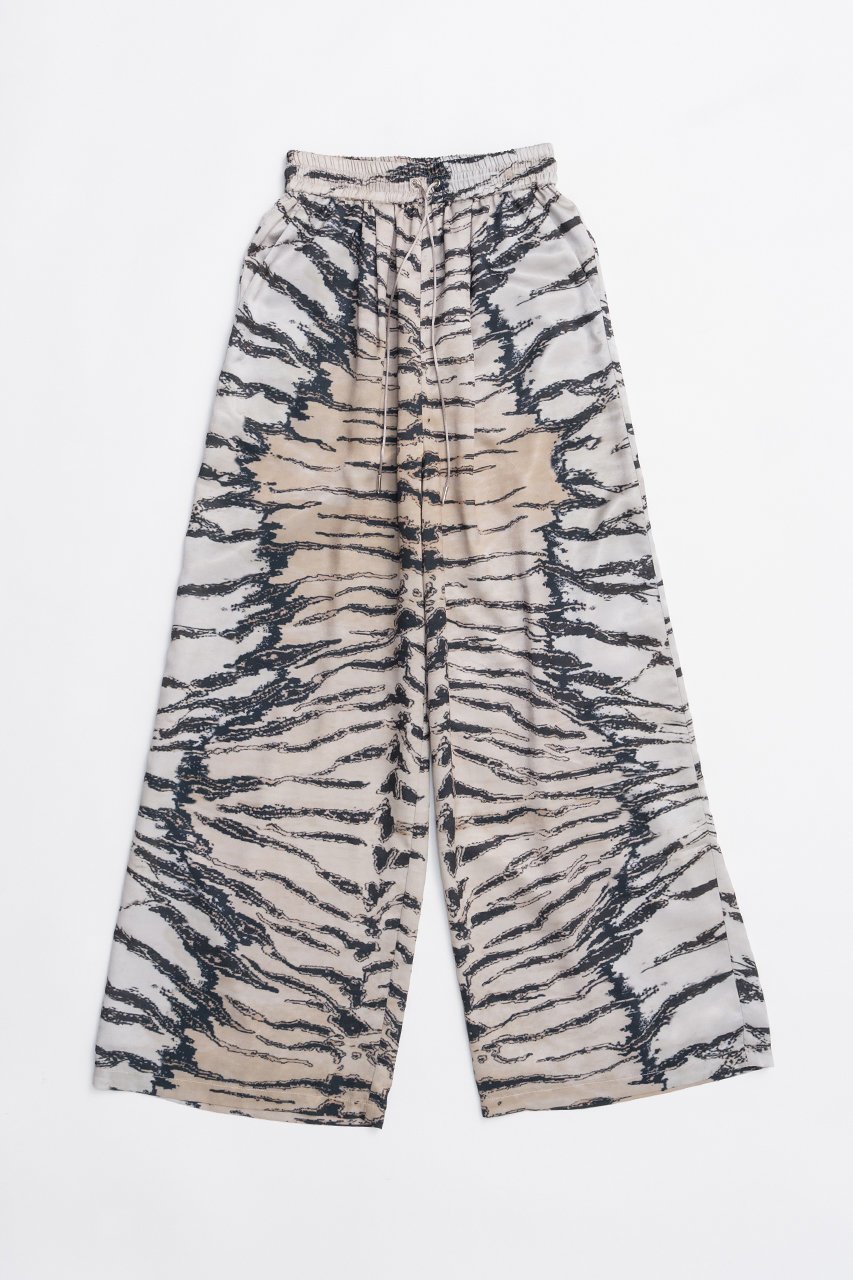 【プランク プロジェクト/PRANK PROJECT】のタイガープリントパンツ 人気、トレンドファッション・服の通販 founy(ファニー) 　ファッション　Fashion　レディースファッション　Fashion for Women　パンツ　Pants & Trousers　サテン　Satin, Glossy Fabric　セットアップ　Set-Up, Coordinated Outfit　プリント　Print, Printed Pattern　 other-1|ID: prp329100004811961 ipo3291000000035689660