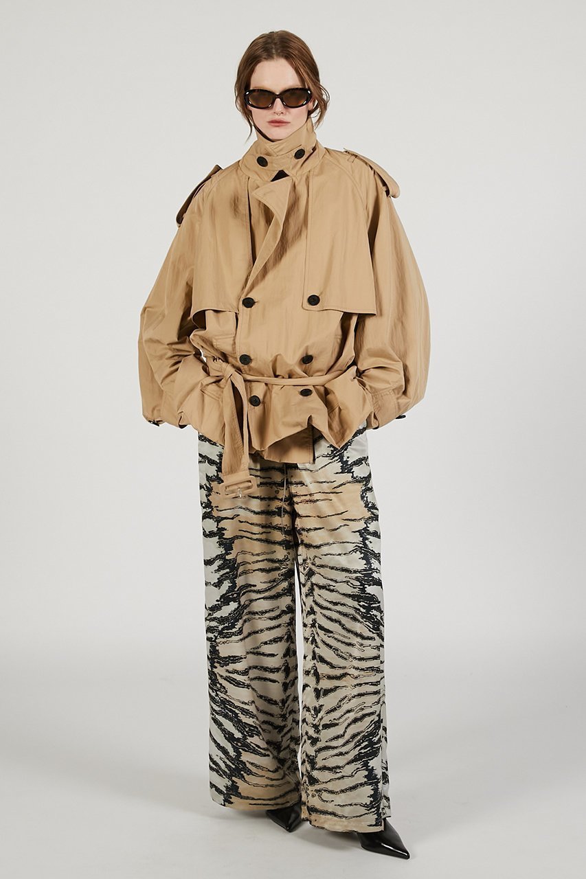 【プランク プロジェクト/PRANK PROJECT】のタイガープリントパンツ 人気、トレンドファッション・服の通販 founy(ファニー) 　ファッション　Fashion　レディースファッション　Fashion for Women　パンツ　Pants & Trousers　サテン　Satin, Glossy Fabric　セットアップ　Set-Up, Coordinated Outfit　プリント　Print, Printed Pattern　other-5|ID: prp329100004811961 ipo3291000000035689665