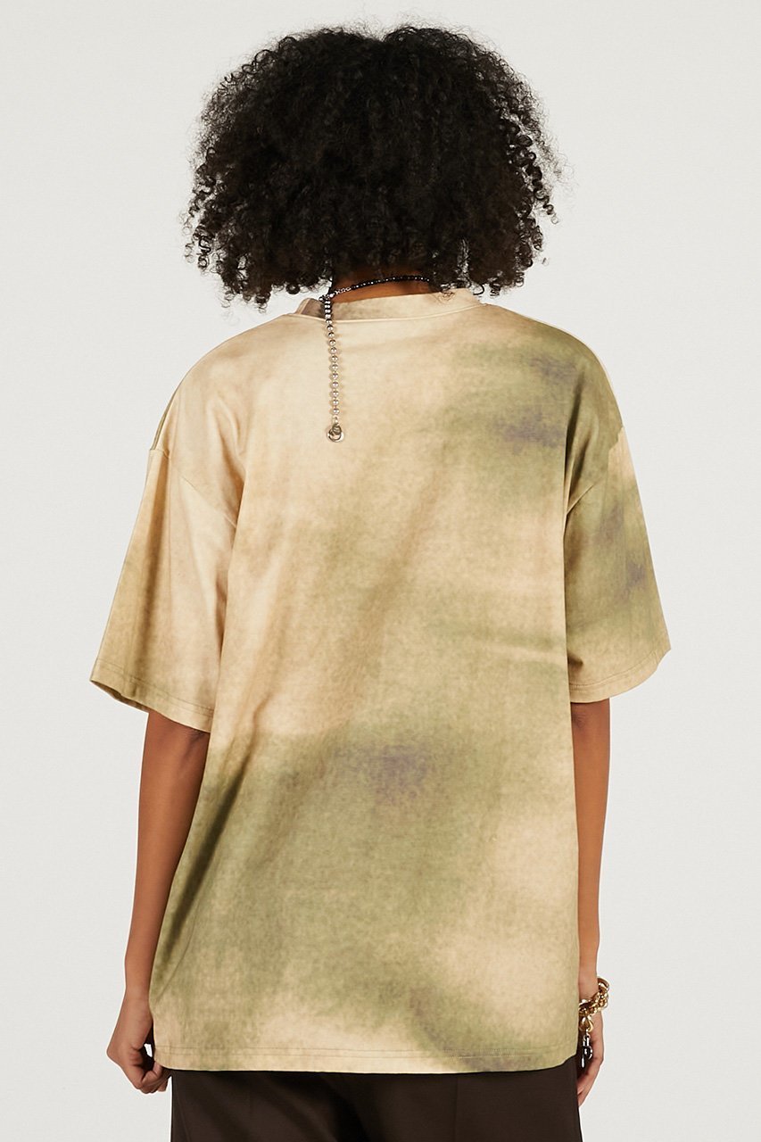 【プランク プロジェクト/PRANK PROJECT】のアブストラクトTEE 人気、トレンドファッション・服の通販 founy(ファニー) 　ファッション　Fashion　レディースファッション　Fashion for Women　トップス・カットソー　Cut & Sew Tops　シャツ・ブラウス・オフィスカジュアル　Elegant Blouses & Button-Ups　ロングTシャツ・Tシャツ　Longline T-Shirts & Tees　カットソー・ベーシックTシャツ　Cut-and-Sewn Tops / Stretch Tees & Basics　インナー　Innerwear　グラデーション　Gradient, Ombre　グラフィック　Graphic, Graphic Design　ジャケット　Jacket, Outerwear　スリーブ　Sleeve, Long Sleeve / Short Sleeve　プリント　Print, Printed Pattern　ロング　Long, Long-Length　新作・新入荷　New Arrivals / New In　other-7|ID: prp329100004811964 ipo3291000000034930875