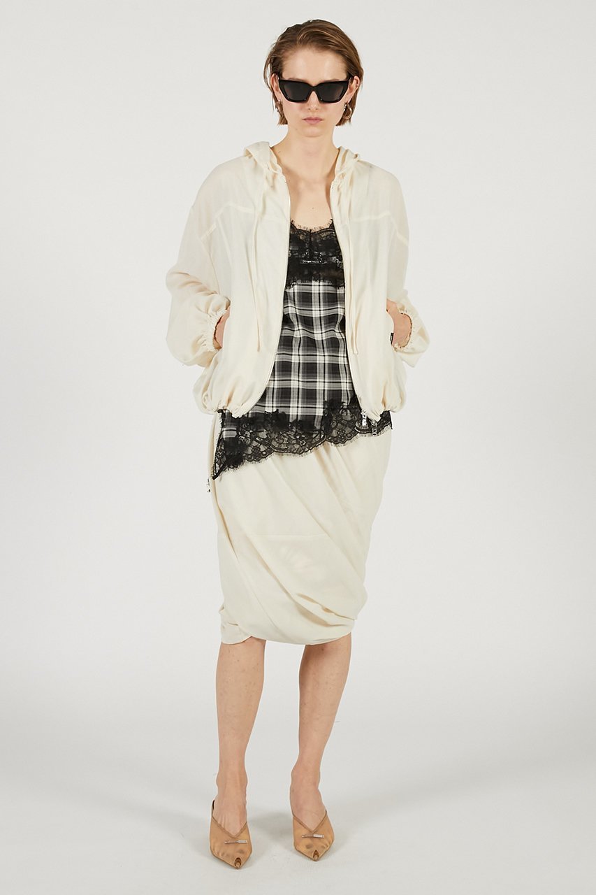 【プランク プロジェクト/PRANK PROJECT】のライトトロジップフーディ 人気、トレンドファッション・服の通販 founy(ファニー) 　ファッション　Fashion　レディースファッション　Fashion for Women　トップス・カットソー　Cut & Sew Tops　シャツ・ブラウス・オフィスカジュアル　Elegant Blouses & Button-Ups　シアー　Sheer, See-Through　スリーブ　Sleeve, Long Sleeve / Short Sleeve　セットアップ　Set-Up, Coordinated Outfit　パーカー　Hoodie, Parka　ロング　Long, Long-Length　夏　Summer　新作・新入荷　New Arrivals / New In　軽量　Lightweight, Ultra Light　other-2|ID: prp329100004811966 ipo3291000000034930884