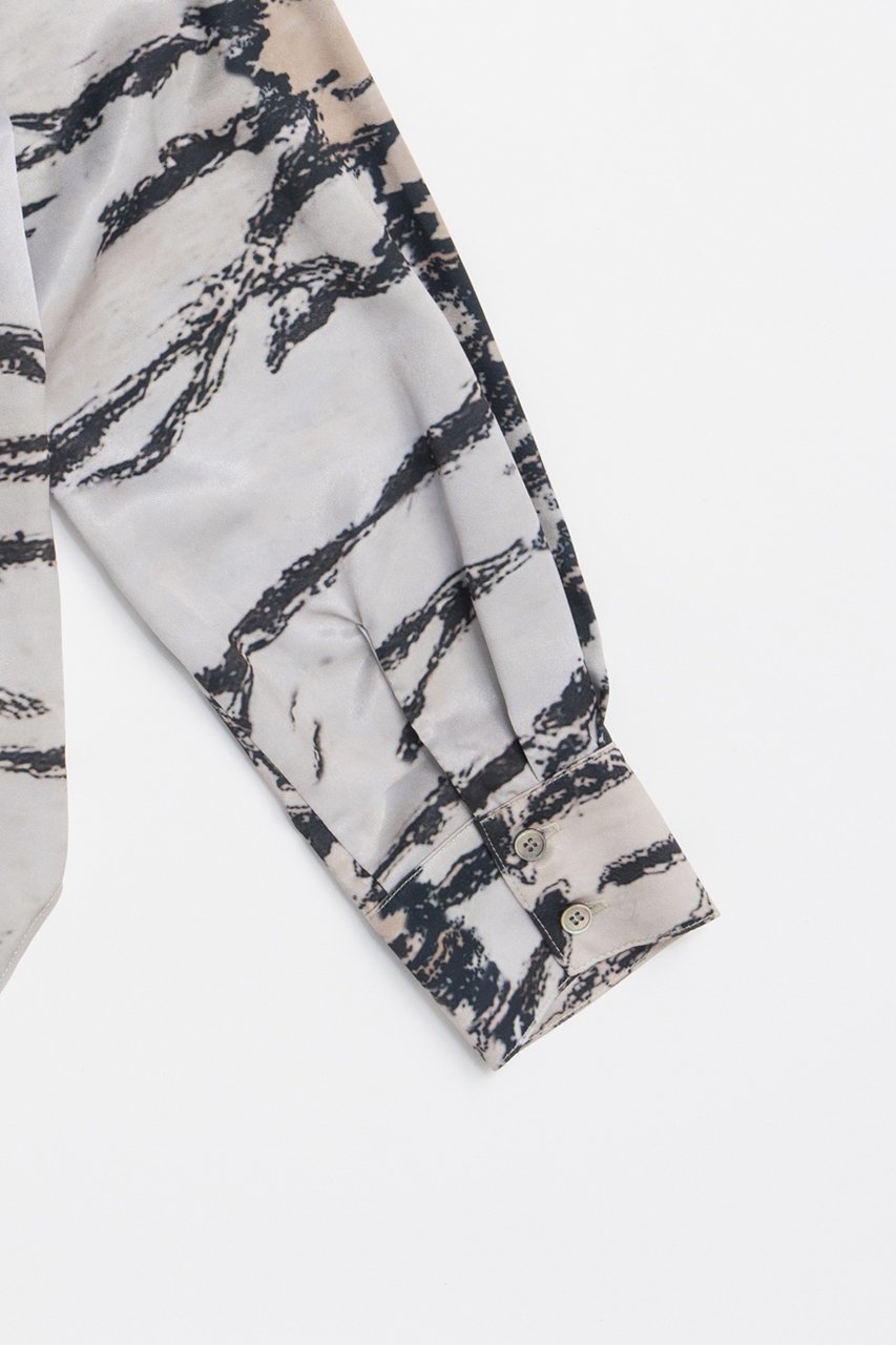 【プランク プロジェクト/PRANK PROJECT】のタイガープリントシャツ 人気、トレンドファッション・服の通販 founy(ファニー) 　ファッション　Fashion　レディースファッション　Fashion for Women　トップス・カットソー　Cut & Sew Tops　シャツ・ブラウス・オフィスカジュアル　Elegant Blouses & Button-Ups　おすすめ　Recommended / Our Picks　とろみ　Fluid, Flowy Fabric　サテン　Satin, Glossy Fabric　ジャケット　Jacket, Outerwear　スリーブ　Sleeve, Long Sleeve / Short Sleeve　プリント　Print, Printed Pattern　ロング　Long, Long-Length　新作・新入荷　New Arrivals / New In　羽織　Haori, Light Jacket　other-6|ID: prp329100004811967 ipo3291000000034930900