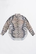 【プランク プロジェクト/PRANK PROJECT】のタイガープリントシャツ 人気、トレンドファッション・服の通販 founy(ファニー) ファッション Fashion レディースファッション Fashion for Women トップス・カットソー Cut & Sew Tops シャツ・ブラウス・オフィスカジュアル Elegant Blouses & Button-Ups おすすめ Recommended / Our Picks とろみ Fluid, Flowy Fabric サテン Satin, Glossy Fabric ジャケット Jacket, Outerwear スリーブ Sleeve, Long Sleeve / Short Sleeve プリント Print, Printed Pattern ロング Long, Long-Length 羽織 Haori, Light Jacket thumbnail MLT(マルチカラー)|ID: prp329100004811967 ipo3291000000035689680