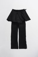 【プランク プロジェクト/PRANK PROJECT】のスカートコンビニットパンツ 人気、トレンドファッション・服の通販 founy(ファニー) ファッション Fashion レディースファッション Fashion for Women スカート Skirts パンツ Pants & Trousers おすすめ Recommended / Our Picks コンビ Combo, Combination Style バランス Balance, Style Balance フォルム Silhouette, Form 新作・新入荷 New Arrivals / New In 透かし Cut-Out, Lacework |ID:prp329100004811970
