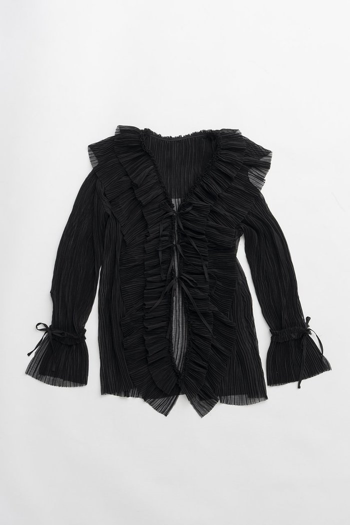 【プランク プロジェクト/PRANK PROJECT】のクレープシフォンチュニック インテリア・キッズ・メンズ・レディースファッション・服の通販 founy(ファニー) https://founy.com/ ファッション Fashion レディースファッション Fashion for Women ワンピース Dresses チュニック Tunic Tops & Dresses エアリー Airy Texture シフォン Chiffon, Lightweight Fabric チュニック Tunic, Long Top ドレープ Drape, Draping Fabric フェミニン Feminine, Girly フロント Front, Front Design プリーツ Pleats, Pleated リボン Ribbon, Bow 新作・新入荷 New Arrivals / New In |ID: prp329100004811975 ipo3291000000034930959