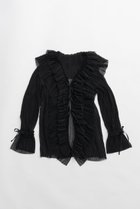 【プランク プロジェクト/PRANK PROJECT】のクレープシフォンチュニック BLK(ブラック)|ID: prp329100004811975 ipo3291000000034930961