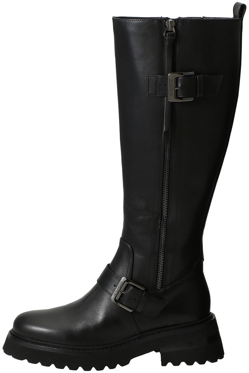 【スタッカート/STACCATO】のエンジニアバイカーロングブーツ インテリア・キッズ・メンズ・レディースファッション・服の通販 founy(ファニー) 　ファッション　Fashion　レディースファッション　Fashion for Women　フォルム　Silhouette, Form　ロング　Long, Long-Length　ブラック|ID: prp329100004812835 ipo3291000000034940022