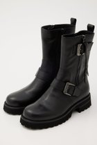 【スタッカート/STACCATO】のエンジニアライクミドルブーツ 人気、トレンドファッション・服の通販 founy(ファニー) ファッション Fashion レディースファッション Fashion for Women おすすめ Recommended / Our Picks ミドル Middle Length, Mid Height ワイド Wide, Wide Fit ヴィンテージ Vintage Style thumbnail ブラック|ID: prp329100004812837 ipo3291000000034940050