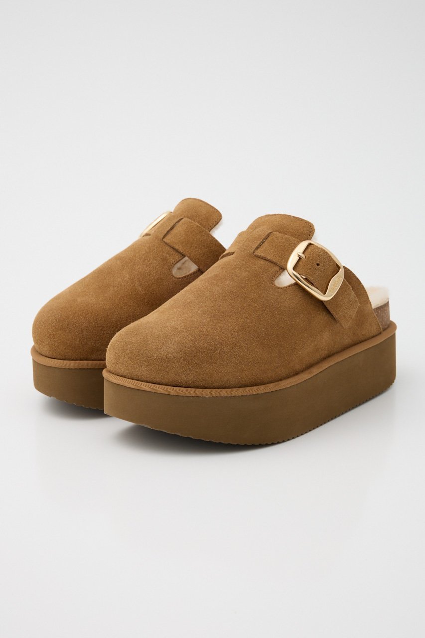 【スタッカート/STACCATO】のアポロプラットフォームスリッポン インテリア・キッズ・メンズ・レディースファッション・服の通販 founy(ファニー) 　ファッション　Fashion　レディースファッション　Fashion for Women　サンダル　Sandals, Summer Shoes　シューズ　Shoes, Footwear　バランス　Balance, Style Balance　フラット　Flat, Flat Shoes　ライニング　Inner Lining, Inner Fabric, Lined　厚底　Platform Shoes　A/W・秋冬　Autumn/Winter　ダークキャメル|ID: prp329100004812838 ipo3291000000034940070