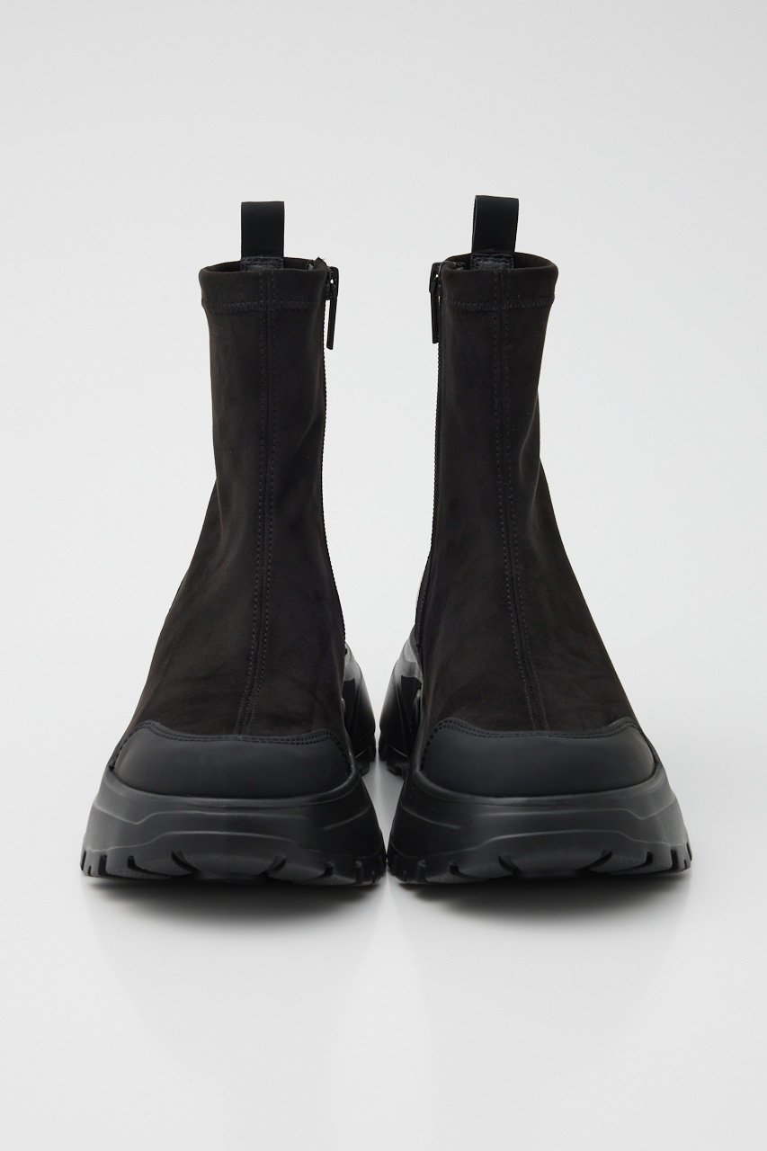 【スタッカート/STACCATO】のスエードタッチトラックソールブーツ 人気、トレンドファッション・服の通販 founy(ファニー) 　ファッション　Fashion　レディースファッション　Fashion for Women　ショート　Short, Short Length　ストレッチ　Stretch, Stretchy Fabric　スニーカー　Sneakers, Trainers　秋　Autumn　other-3|ID: prp329100004812840 ipo3291000000034940187