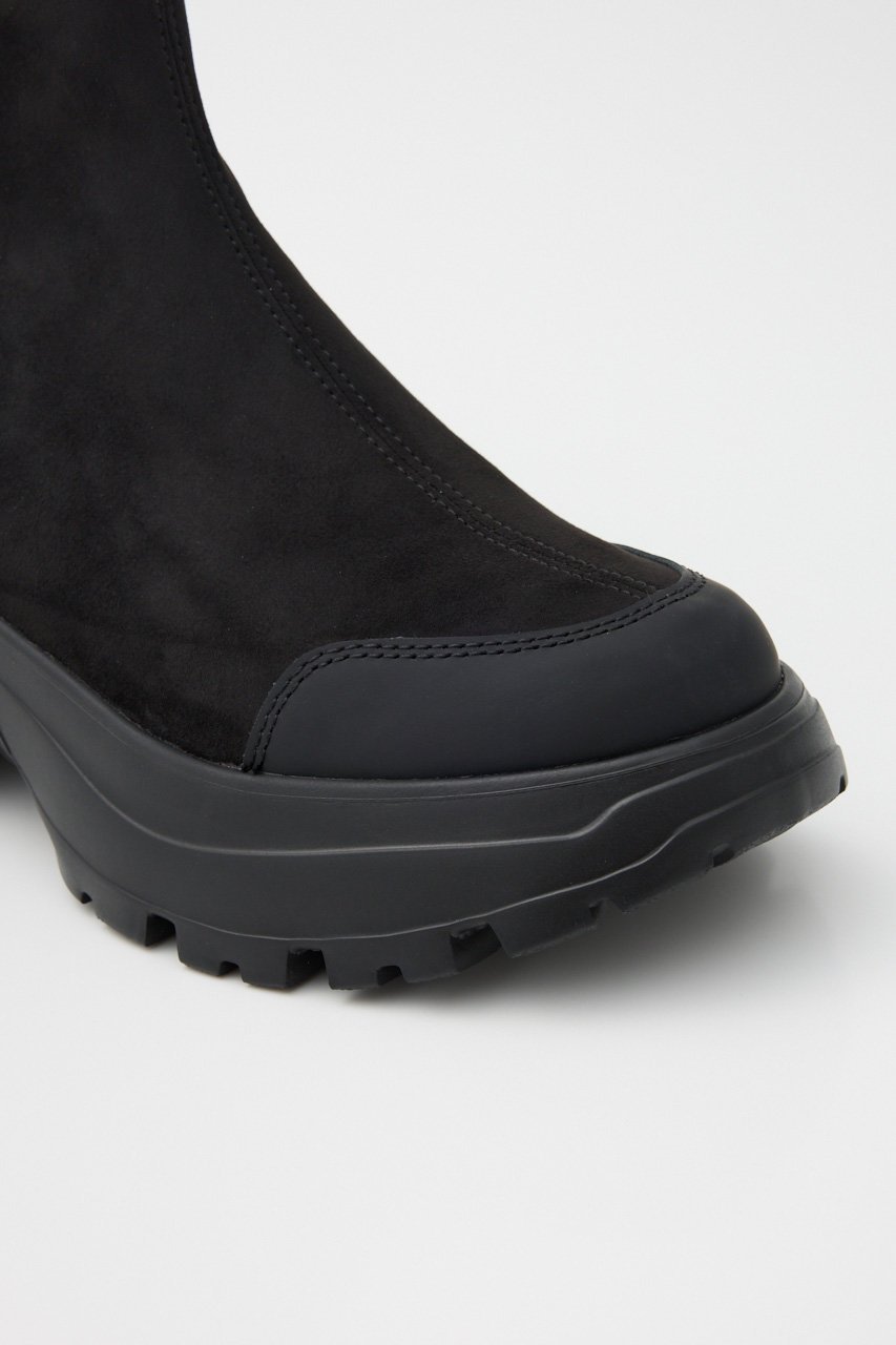 【スタッカート/STACCATO】のスエードタッチトラックソールブーツ 人気、トレンドファッション・服の通販 founy(ファニー) 　ファッション　Fashion　レディースファッション　Fashion for Women　ショート　Short, Short Length　ストレッチ　Stretch, Stretchy Fabric　スニーカー　Sneakers, Trainers　秋　Autumn　other-8|ID: prp329100004812840 ipo3291000000035943884