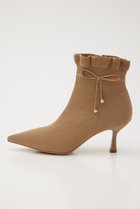 【スタッカート/STACCATO】のハープリボンニットブーツ ベージュ|ID: prp329100004812842 ipo3291000000034940205