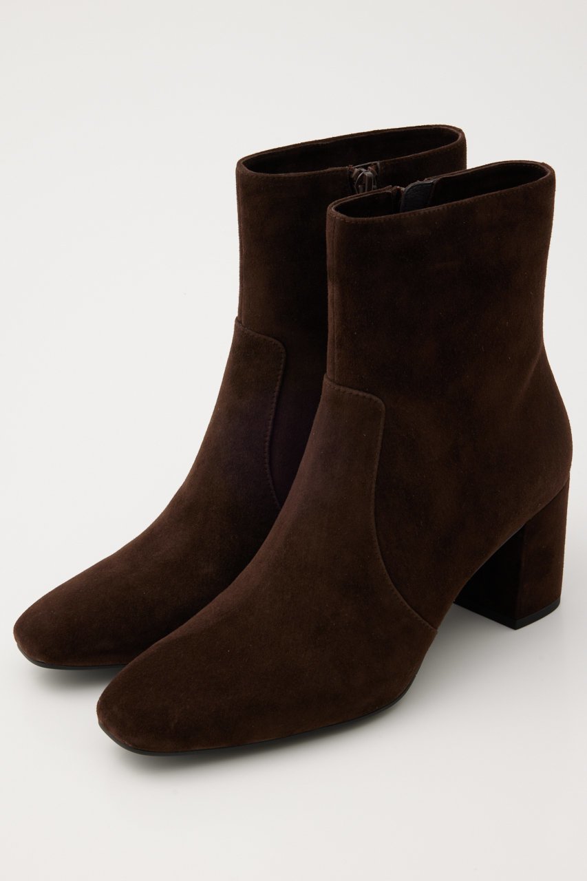 【スタッカート/STACCATO】のフィールスインボアブーツ インテリア・キッズ・メンズ・レディースファッション・服の通販 founy(ファニー) 　ファッション　Fashion　レディースファッション　Fashion for Women　ショート　Short, Short Length　シンプル　Simple, Minimal　スタイリッシュ　Stylish, Fashionable　フォルム　Silhouette, Form　ブロック　Block, Solid Block Pattern　ライニング　Inner Lining, Inner Fabric, Lined　エレガント 上品　Elegant　防寒　Cold Protection, Winter-Ready　ダークブラウン|ID: prp329100004812846 ipo3291000000034940243