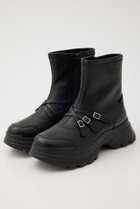 【スタッカート/STACCATO】のスポーティーベルトコンビブーツ ブラック|ID: prp329100004812850 ipo3291000000034940292