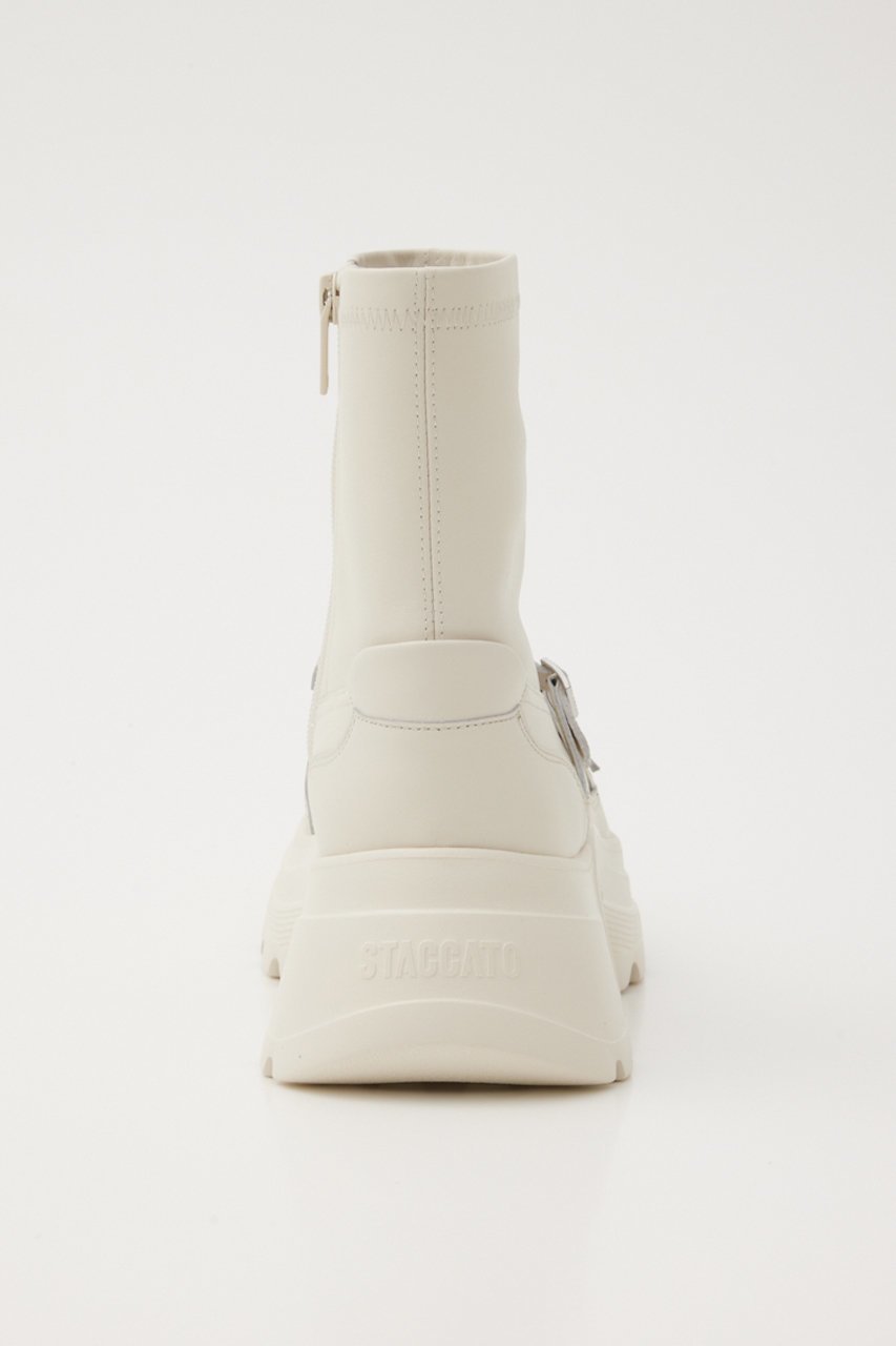 【スタッカート/STACCATO】のスポーティーベルトコンビブーツ 人気、トレンドファッション・服の通販 founy(ファニー) 　ファッション　Fashion　レディースファッション　Fashion for Women　ベルト&ウエストマーク　Belts & Waist Accessories　ショート　Short, Short Length　トリプル　Triple, Three Layers　ライニング　Inner Lining, Inner Fabric, Lined　防寒　Cold Protection, Winter-Ready　other-5|ID: prp329100004812850 ipo3291000000034940297